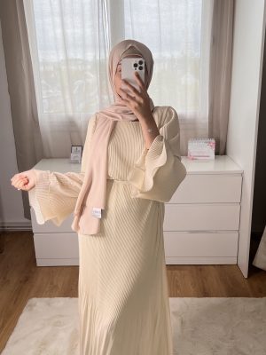 Robe beige