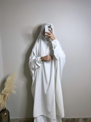 Jilbeb blanc