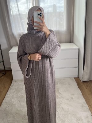 Robe marron - Chaima