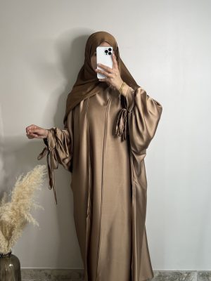 Sous Abaya + Kimono Marron