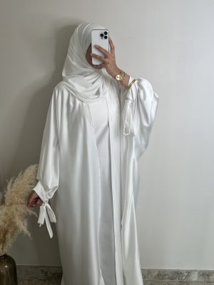 Sous Abaya + Kimono Blanc